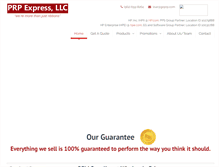 Tablet Screenshot of goprp.com